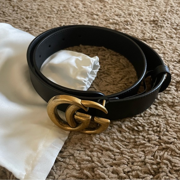 Gucci Marmont Thin Belt size 75. Never worn perfect condition in dust bag! - Picture 2 of 5
